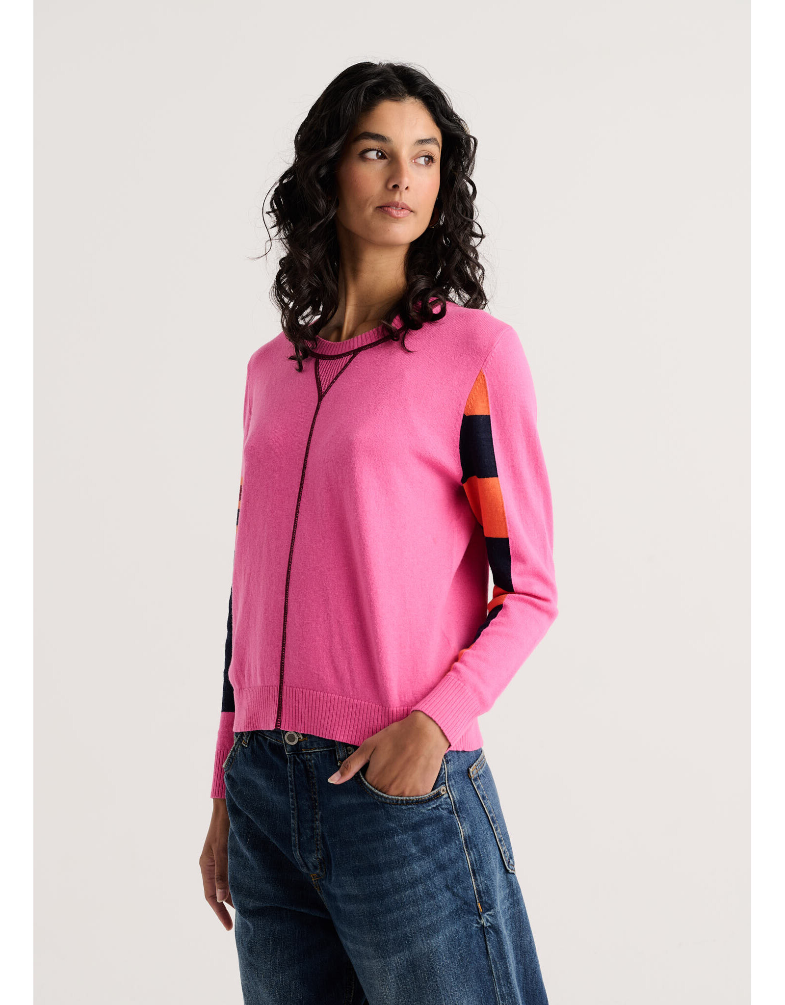 b.young Zaket & Plover - Weekend Ease Sweater (Cosmos)