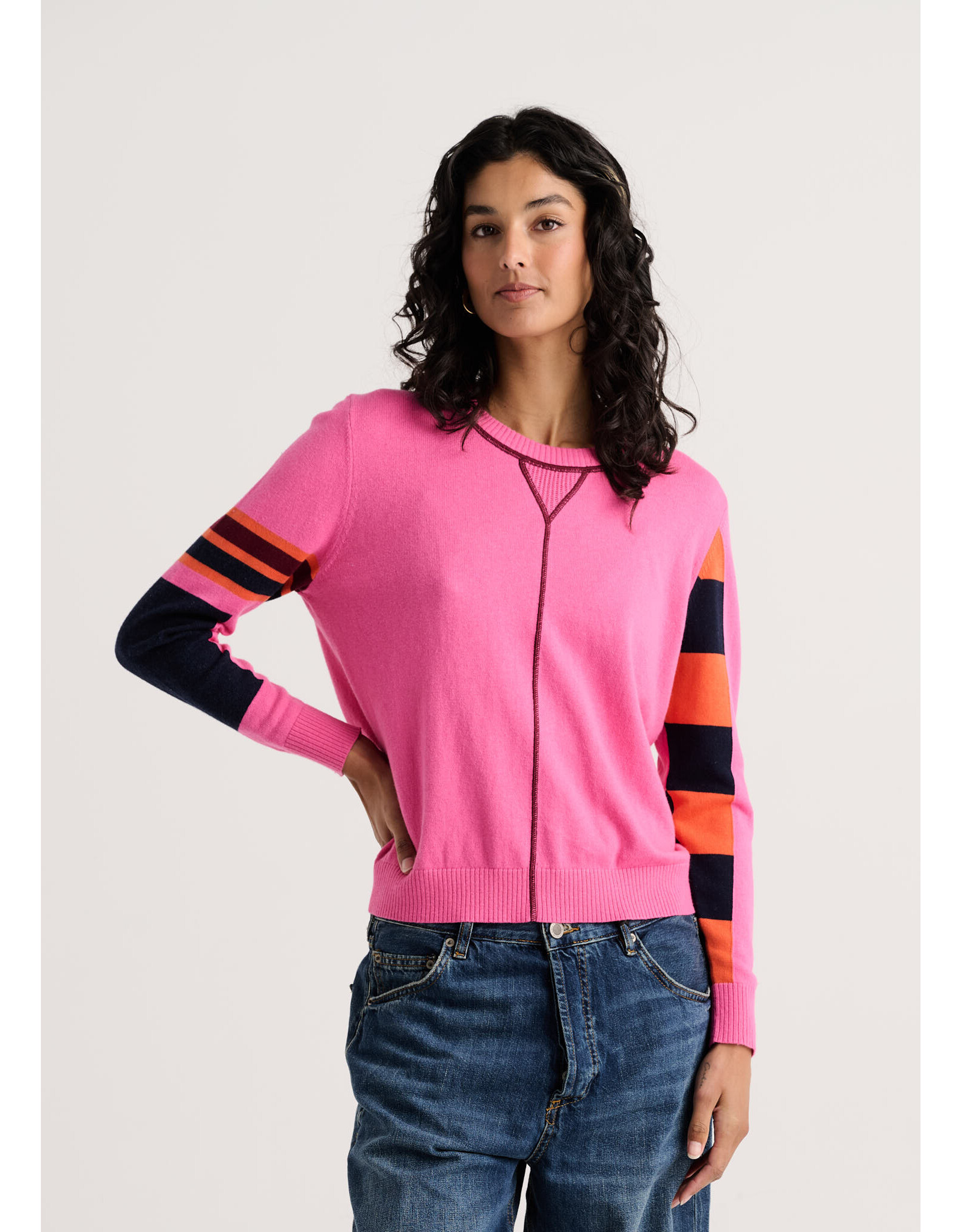 b.young Zaket & Plover - Weekend Ease Sweater (Cosmos)