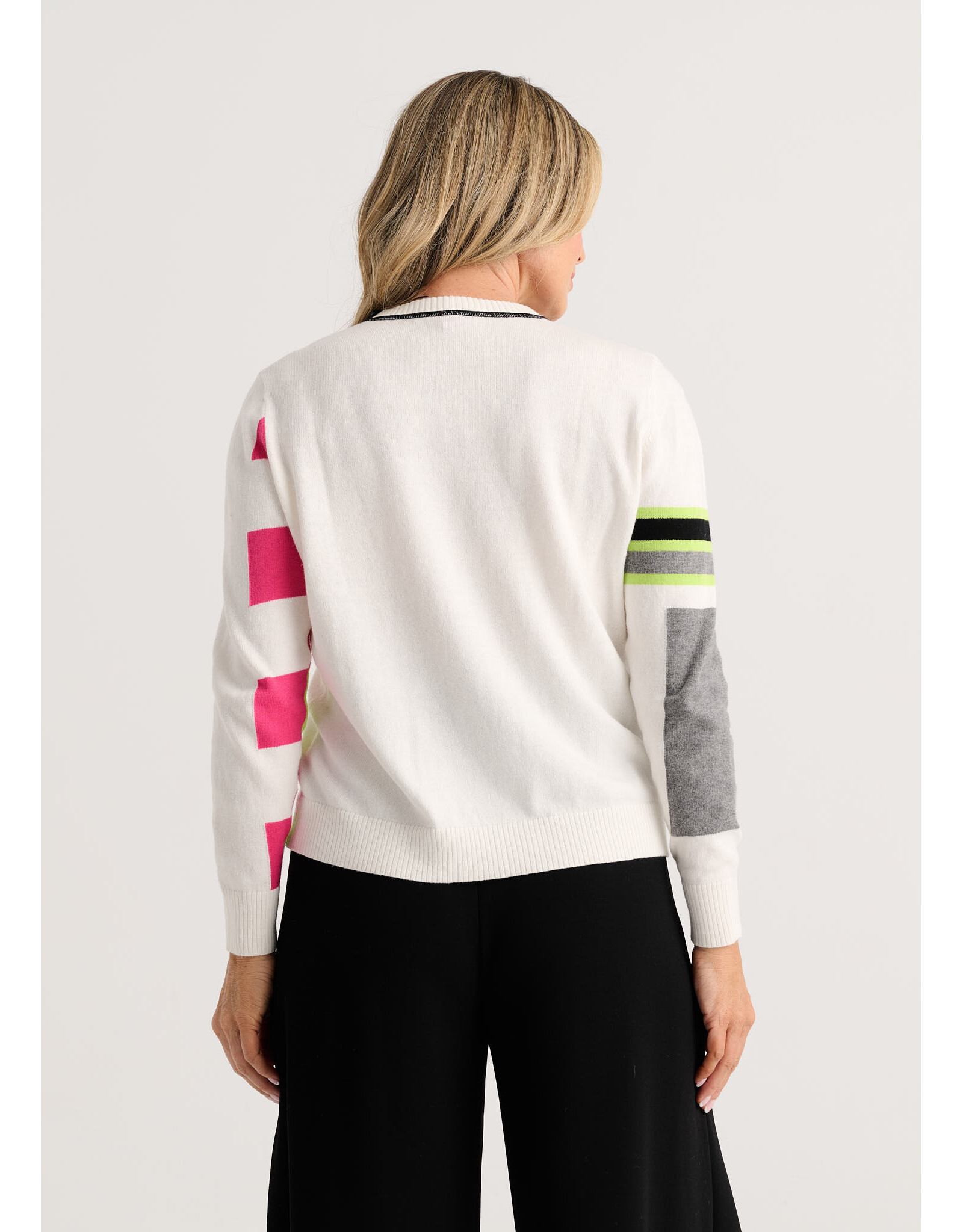 Zaket & Plover Zaket & Plover - Weekend Ease Sweater (White)