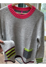 Zaket & Plover Zaket & Plover - Studio Pop Sweater (Lt Marl)