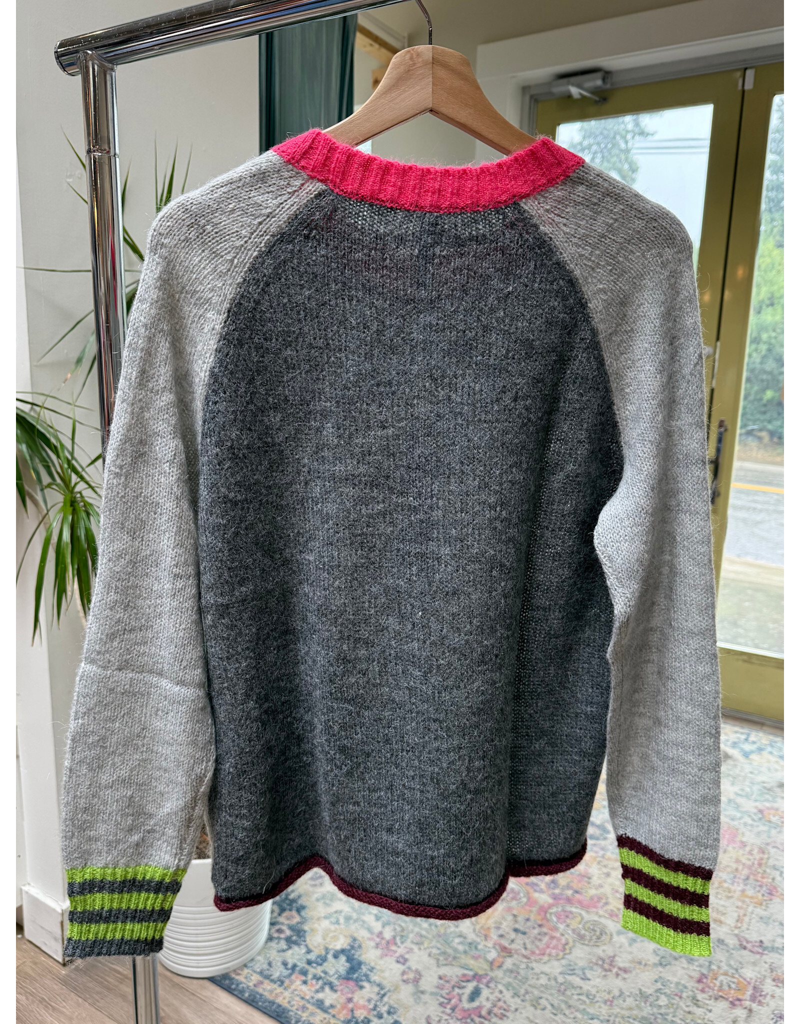 Zaket & Plover Zaket & Plover - Studio Pop Sweater (Lt Marl)