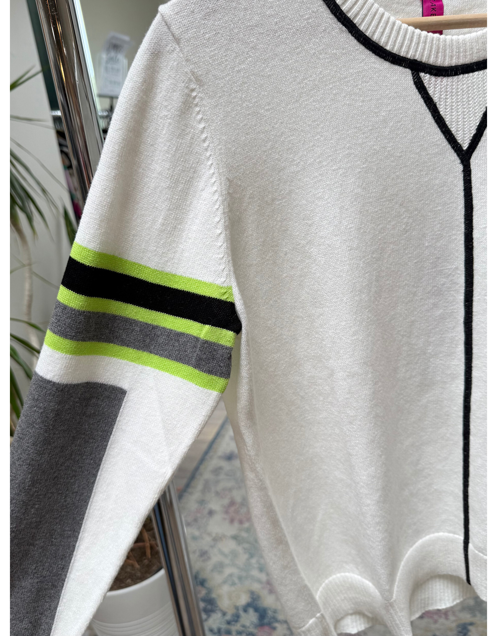 Zaket & Plover Zaket & Plover - Weekend Ease Sweater (White)