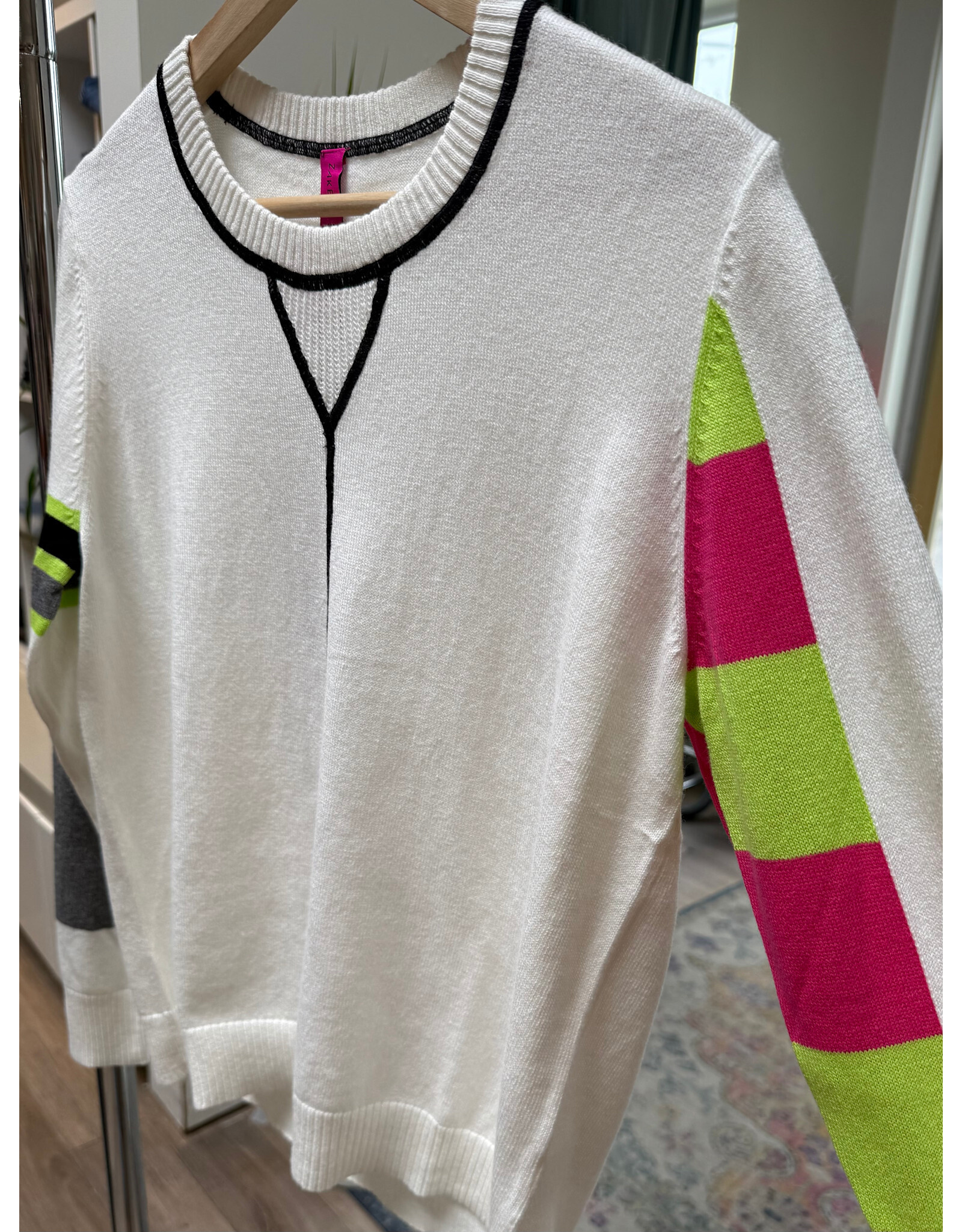 Zaket & Plover Zaket & Plover - Weekend Ease Sweater (White)