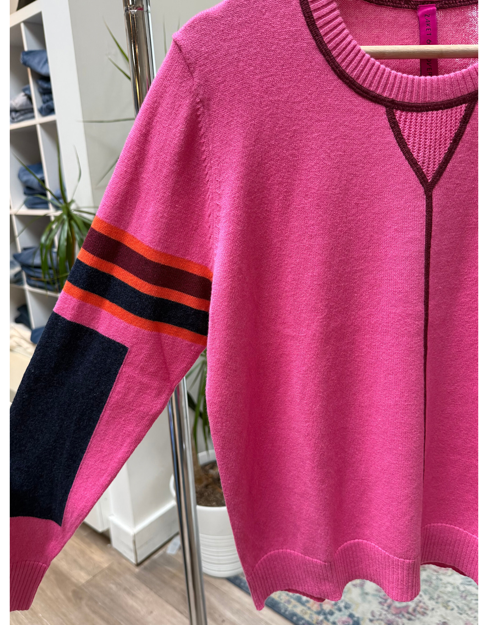 b.young Zaket & Plover - Weekend Ease Sweater (Cosmos)