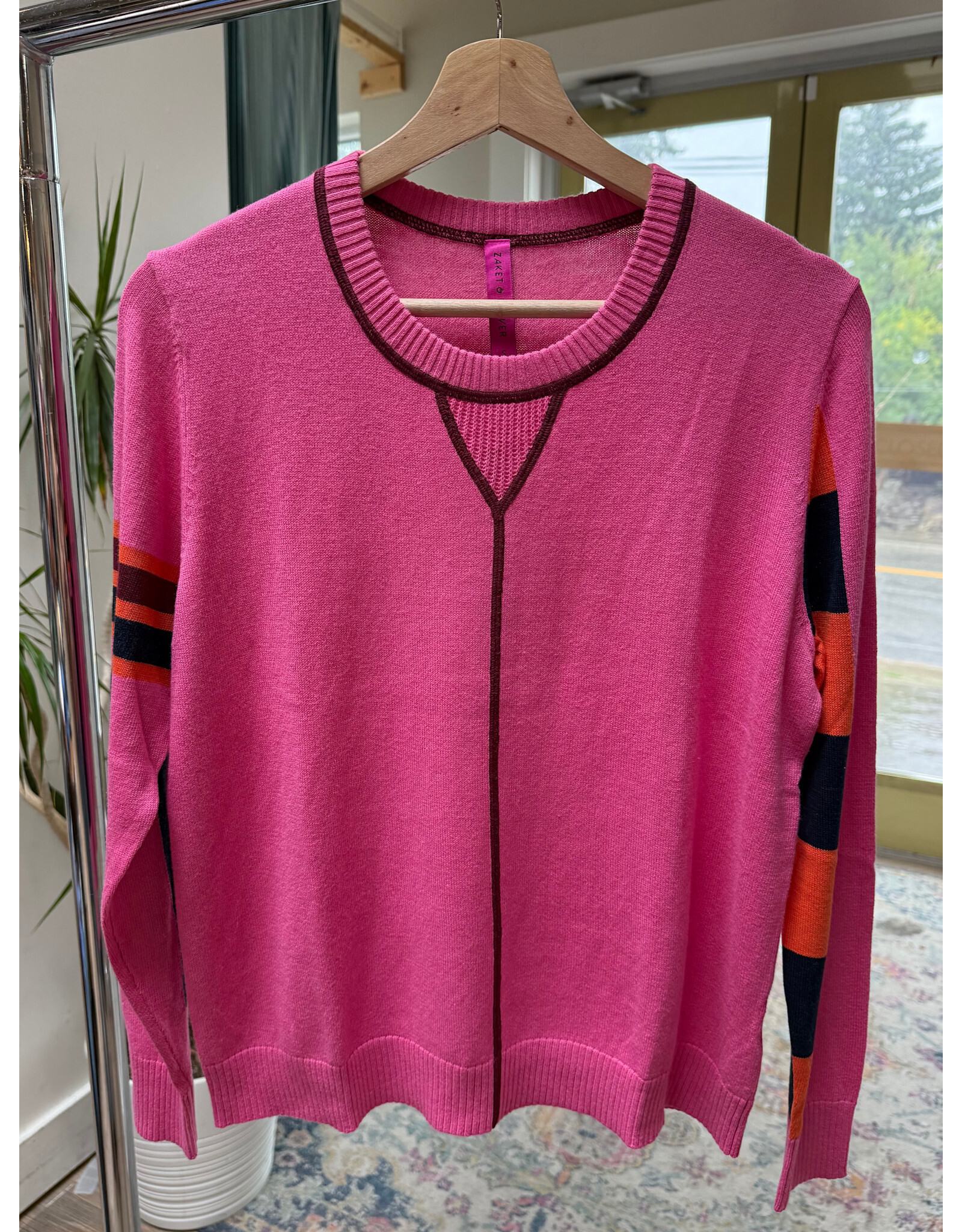 b.young Zaket & Plover - Weekend Ease Sweater (Cosmos)