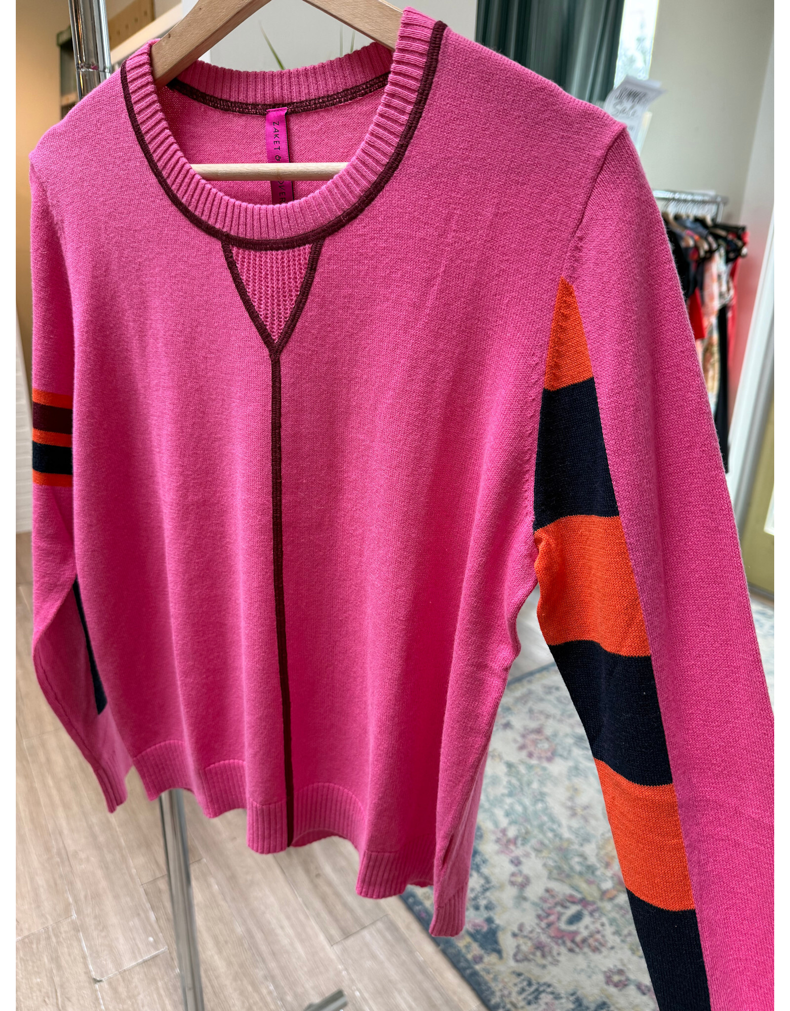 b.young Zaket & Plover - Weekend Ease Sweater (Cosmos)