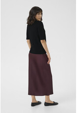Kaffe Kaffe - Lizza Boatneck Solid Tee (Black Deep)