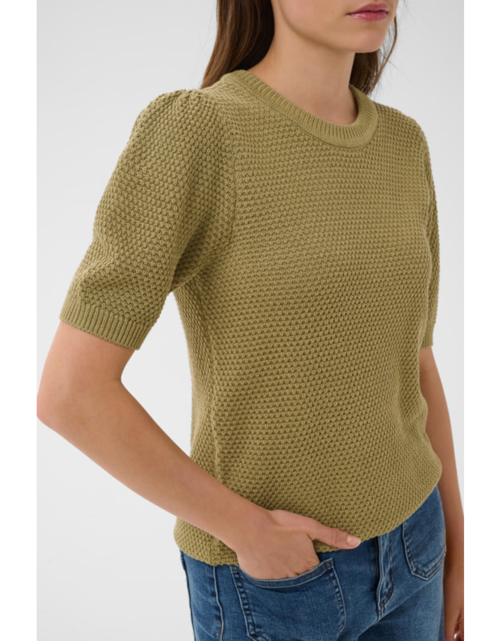 Kaffe Kaffe - Vivian Knit Pullover (Aloe)