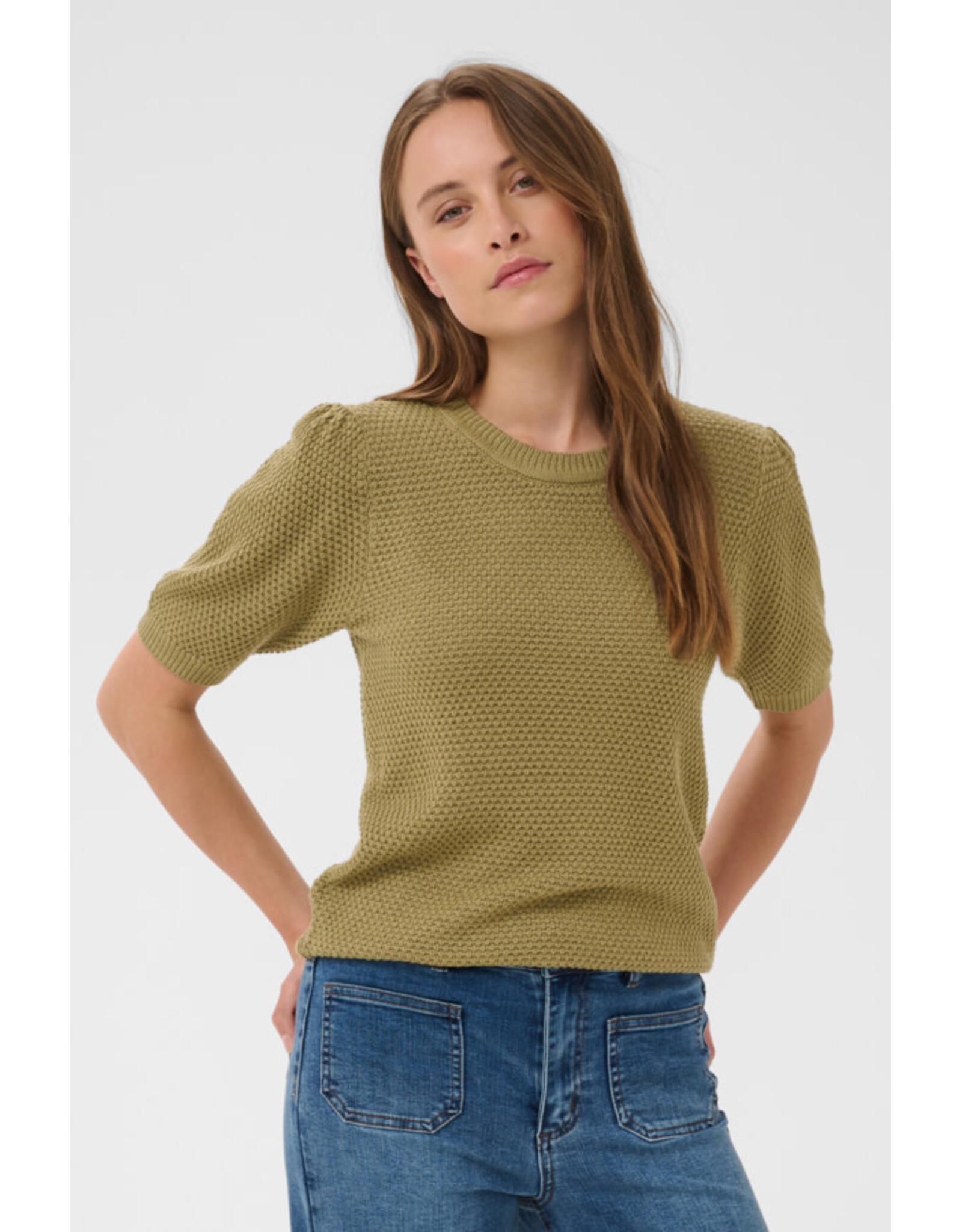 Kaffe Kaffe - Vivian Knit Pullover (Aloe)