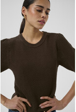 Kaffe Kaffe - Vivian Knit Pullover (Coffee Bean)