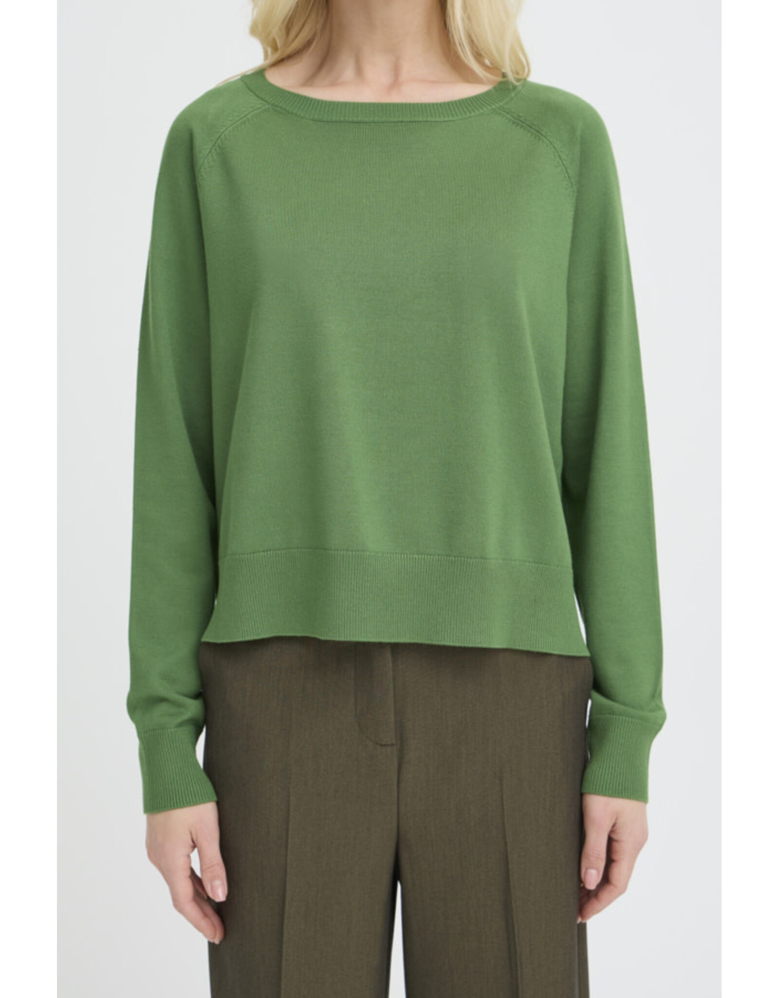 b.young b.young - Morla Crewneck Pullover (Artichoke Heart)