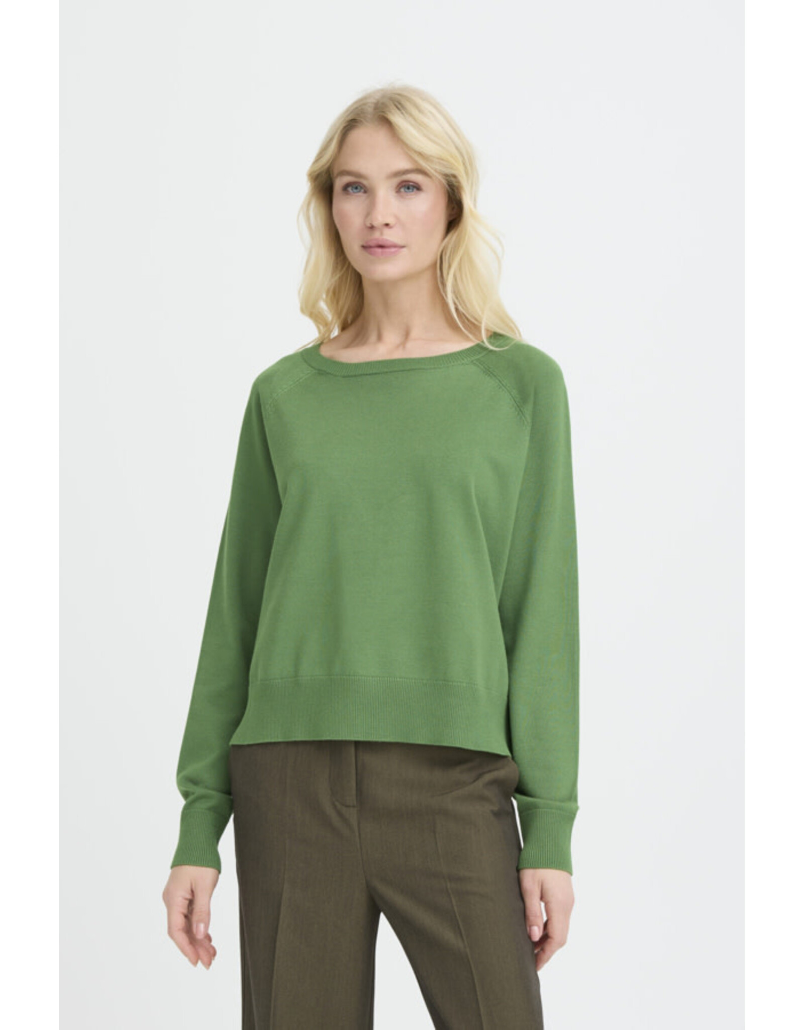 b.young b.young - Morla Crewneck Pullover (Artichoke Heart)