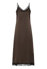 b.young b.young - Lippy Satin Slip Dress (Java)