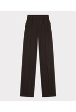 EsQualo EsQualo - Trousers with Tape Trim (Cacao Brown)