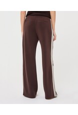 EsQualo EsQualo - Trousers with Tape Trim (Cacao Brown)