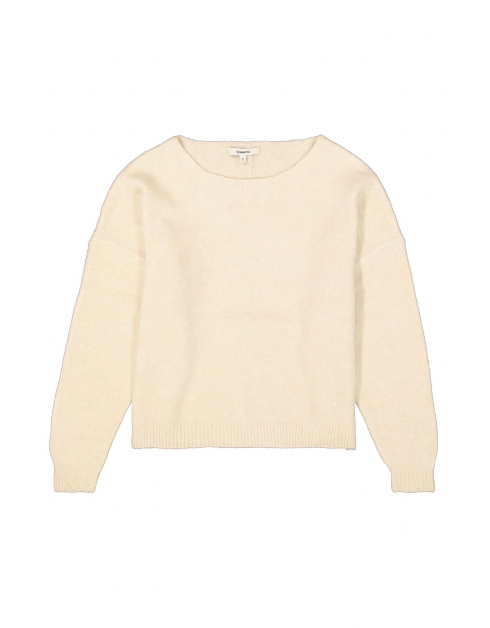 Garcia Garcia - Round Neck Sweater (Whitecap)