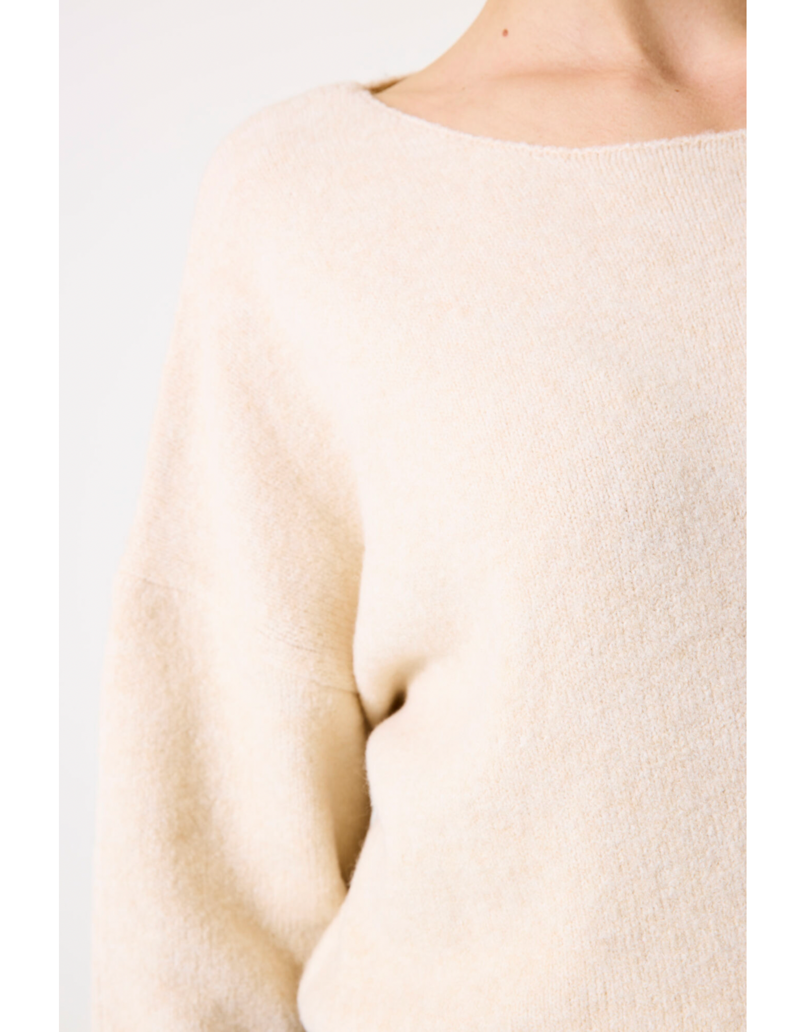Garcia Garcia - Round Neck Sweater (Whitecap)