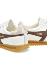 Gola Gola - Torpedo Leather (Off White / Dark Brown / Gold)