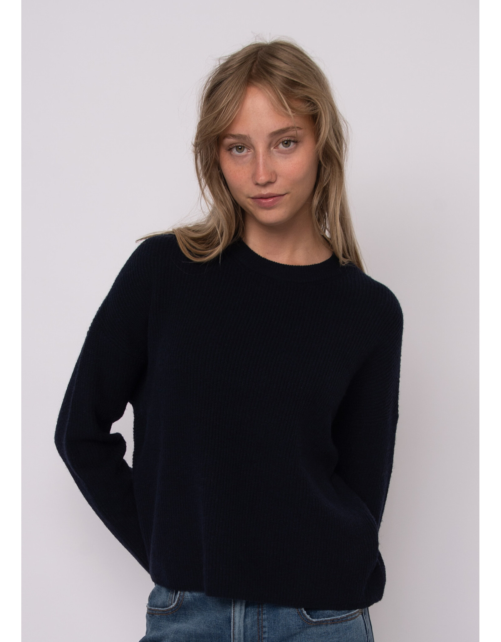 RD Style RD Style - Maheen Long Sleeve Crew (Navy)