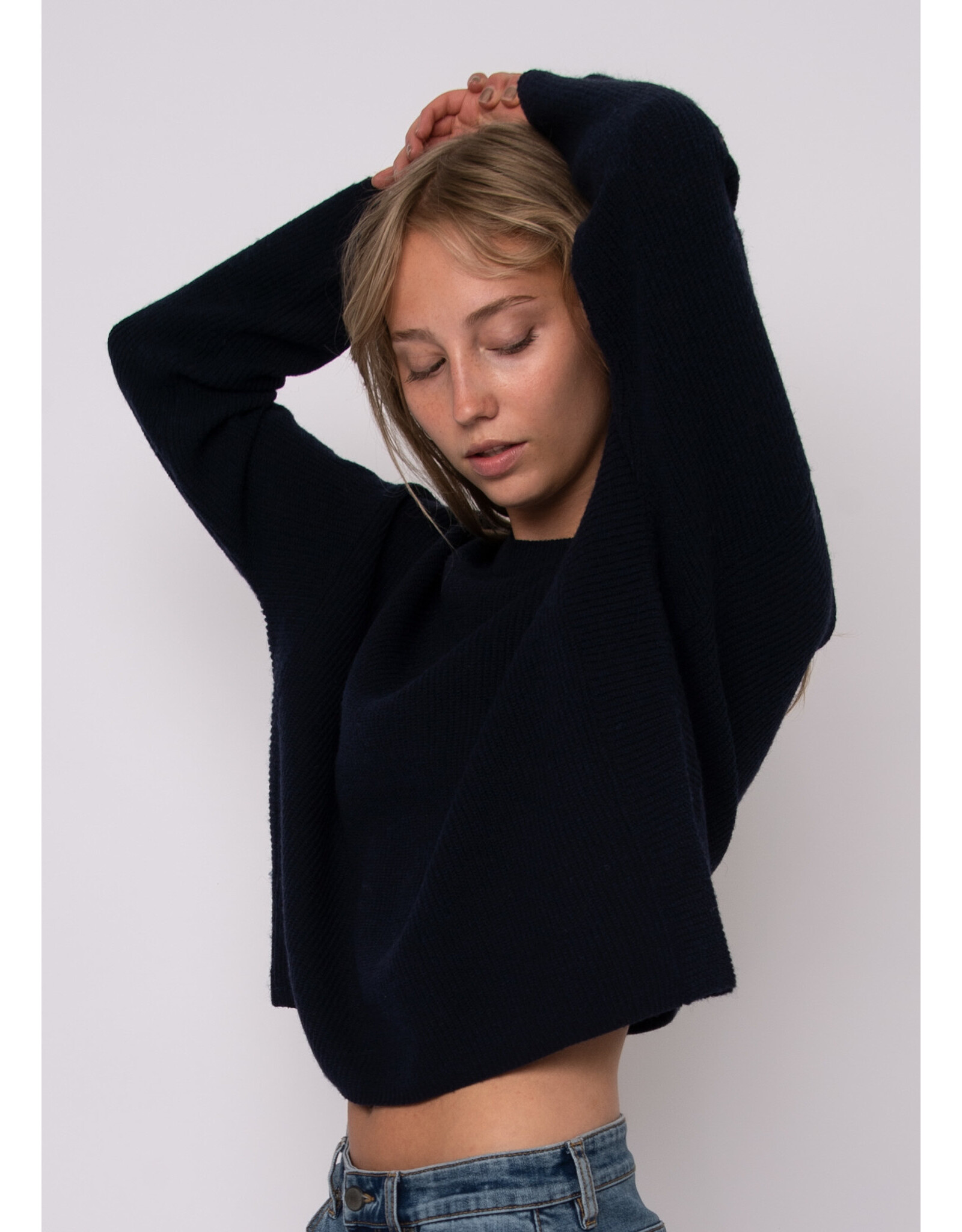RD Style RD Style - Maheen Long Sleeve Crew (Navy)