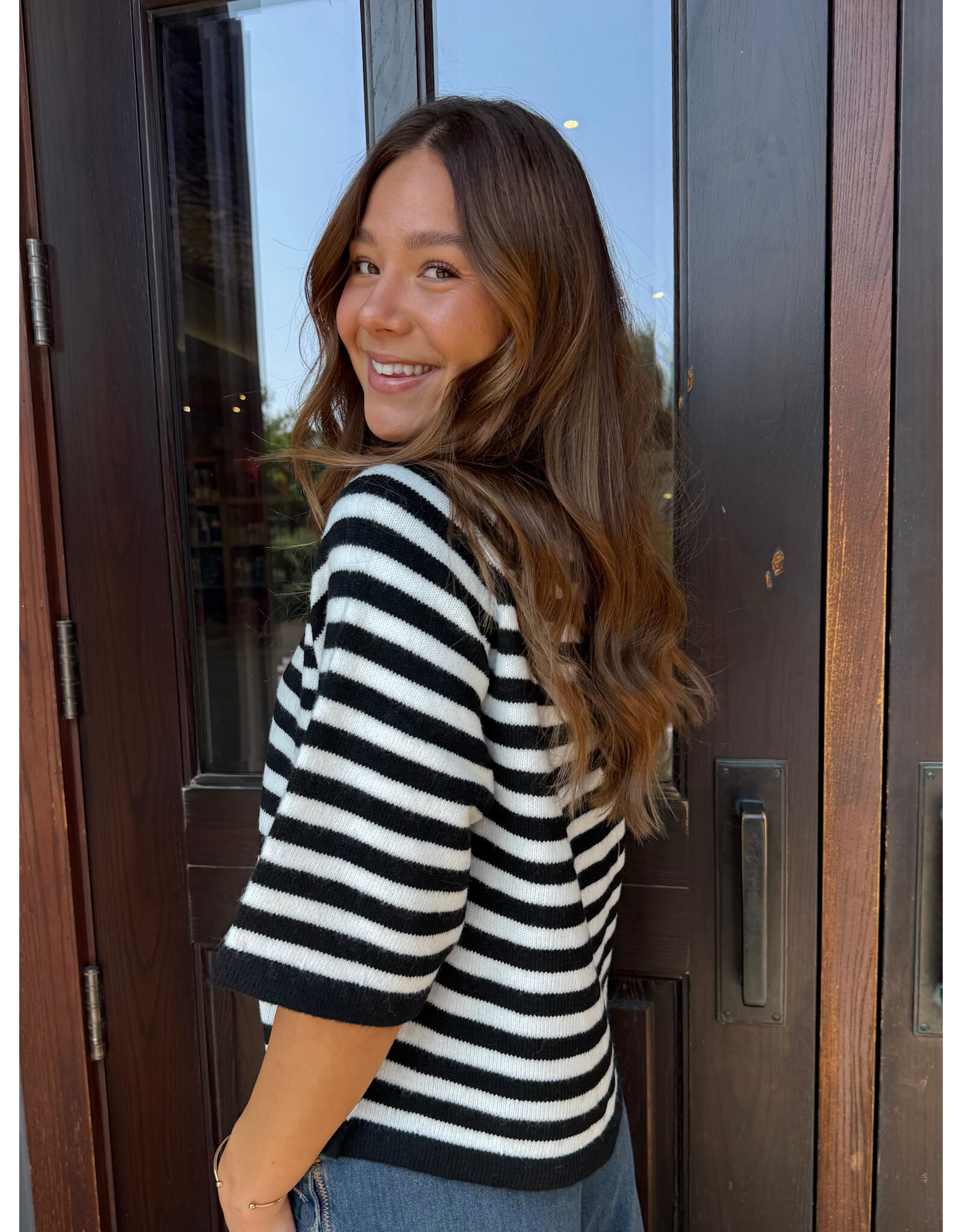 RD Style RD Style - Ulla Short Raglan Sleeve (Black Calla Lily)