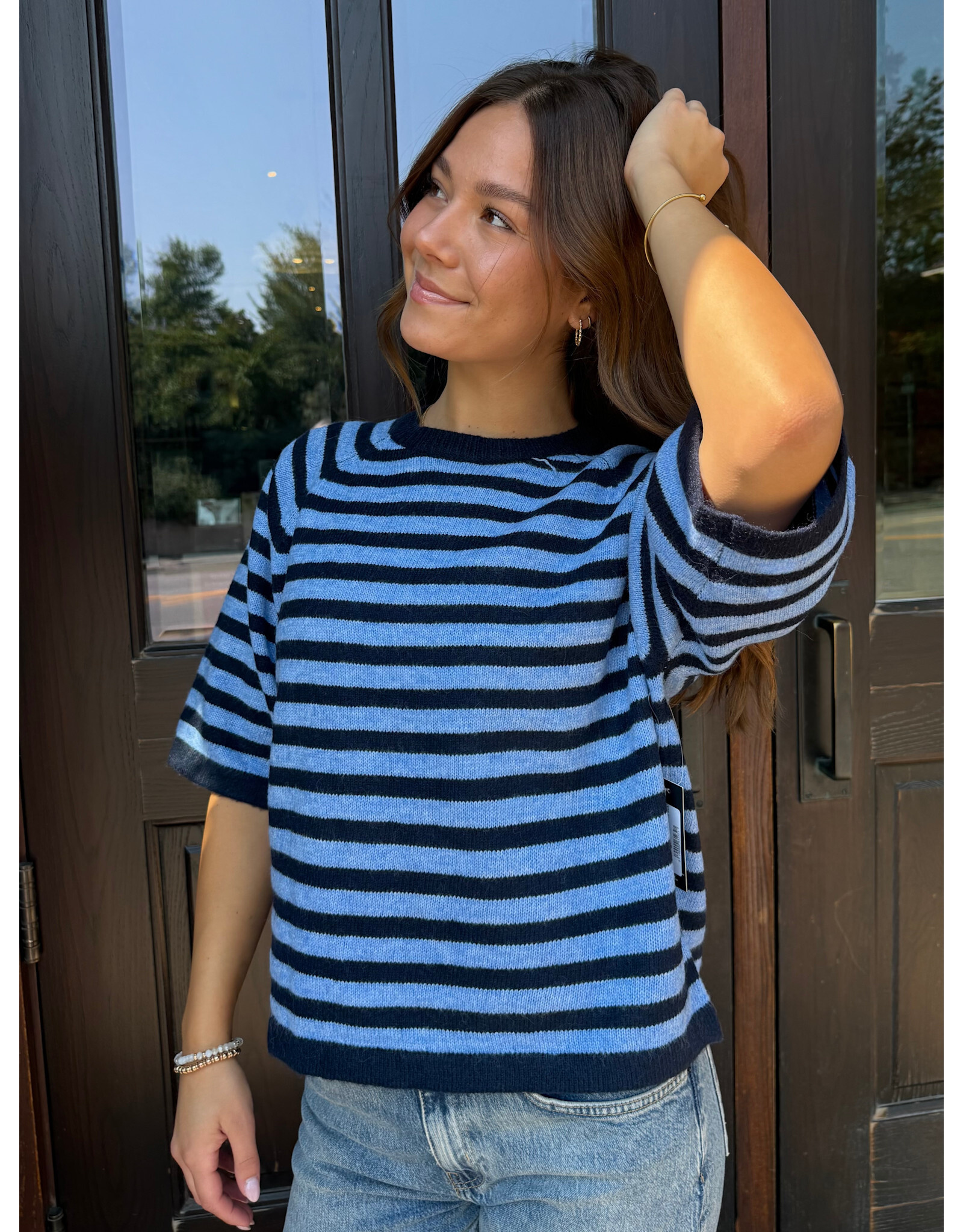 RD Style RD Style - Ulla Short Raglan Sleeve (Navy Blue)