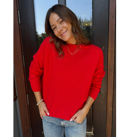 RD Style RD Style - Maheen Long Sleeve Crew (Red)