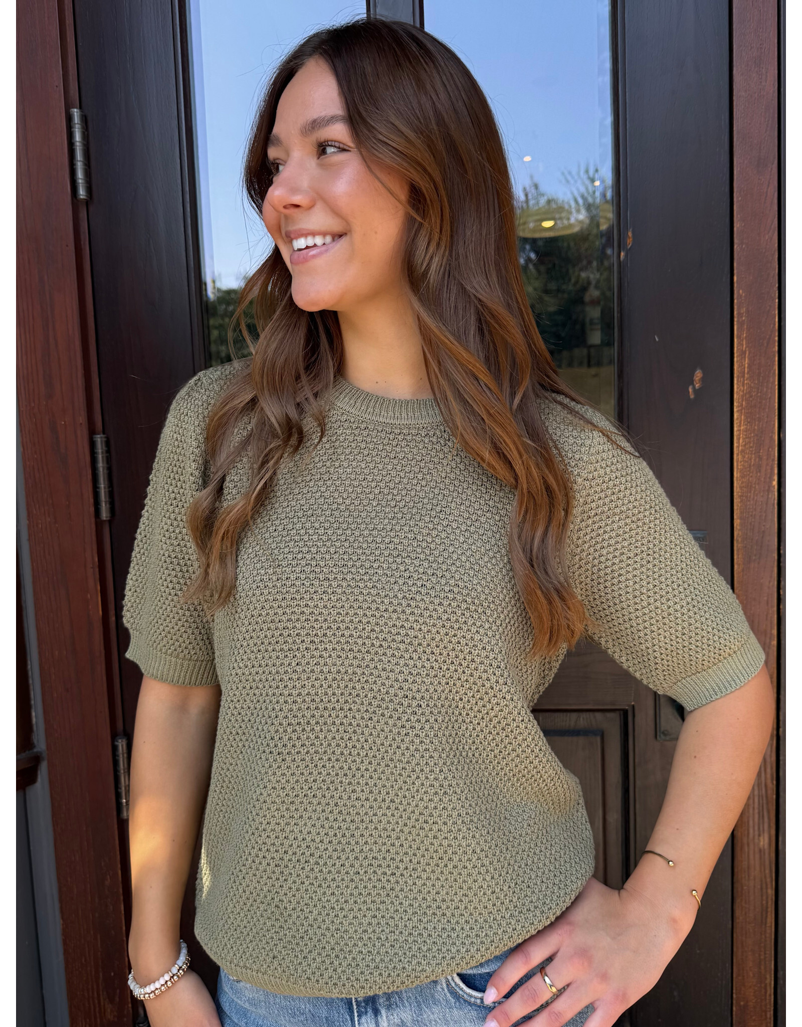 Kaffe Kaffe - Vivian Knit Pullover (Aloe)