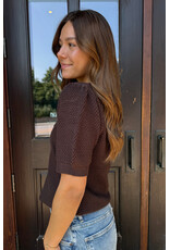 Kaffe Kaffe - Vivian Knit Pullover (Coffee Bean)