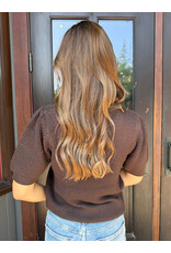 Kaffe Kaffe - Vivian Knit Pullover (Coffee Bean)