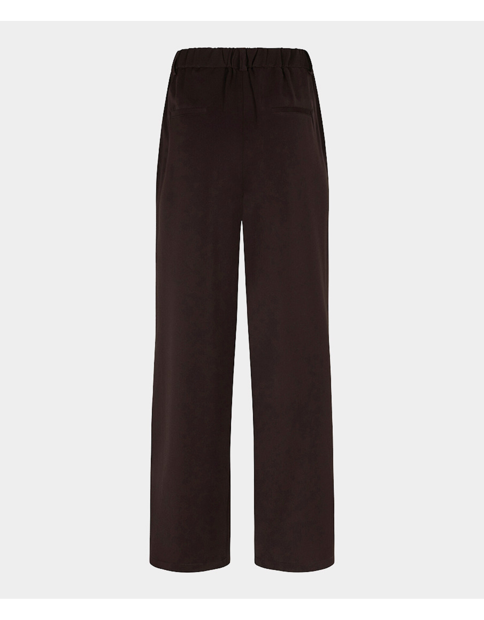 EsQualo EsQualo - Wide Leg Trousers (Cacao Brown)