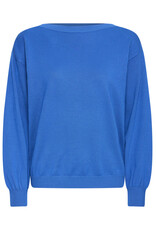 ICHI ICHI - Luls Boatneck Pullover (Nautical Blue)