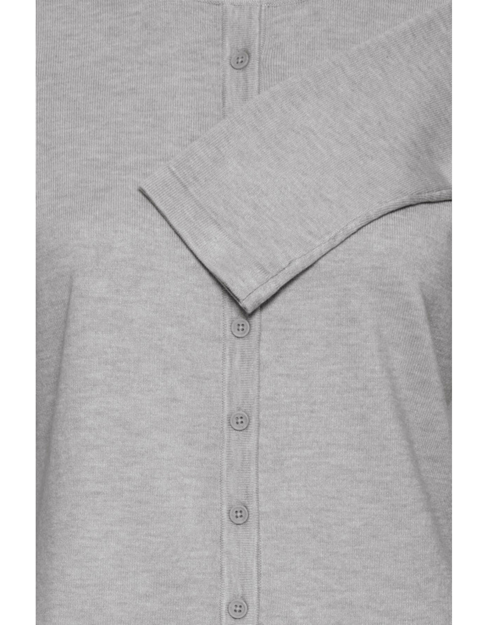 ICHI ICHI - Luls Cardigan (Light Grey Melange)