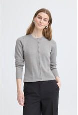 ICHI ICHI - Luls Cardigan (Light Grey Melange)