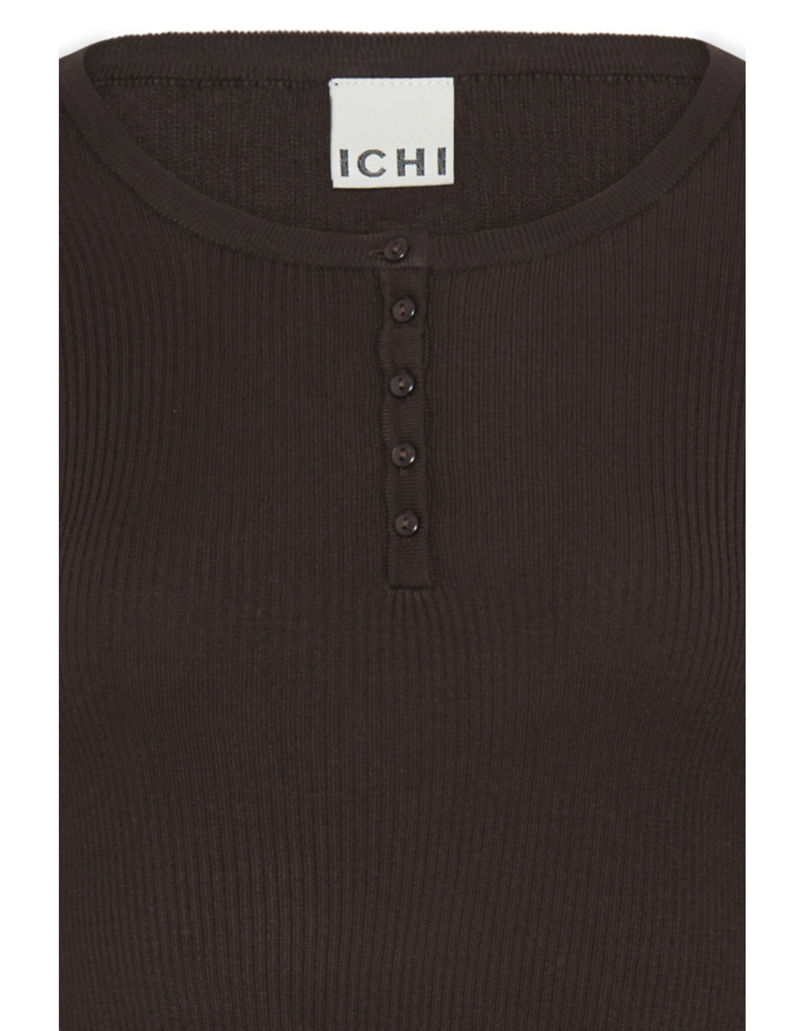 ICHI ICHI - Luls Ribbed Pullover (Chocolate Torte)