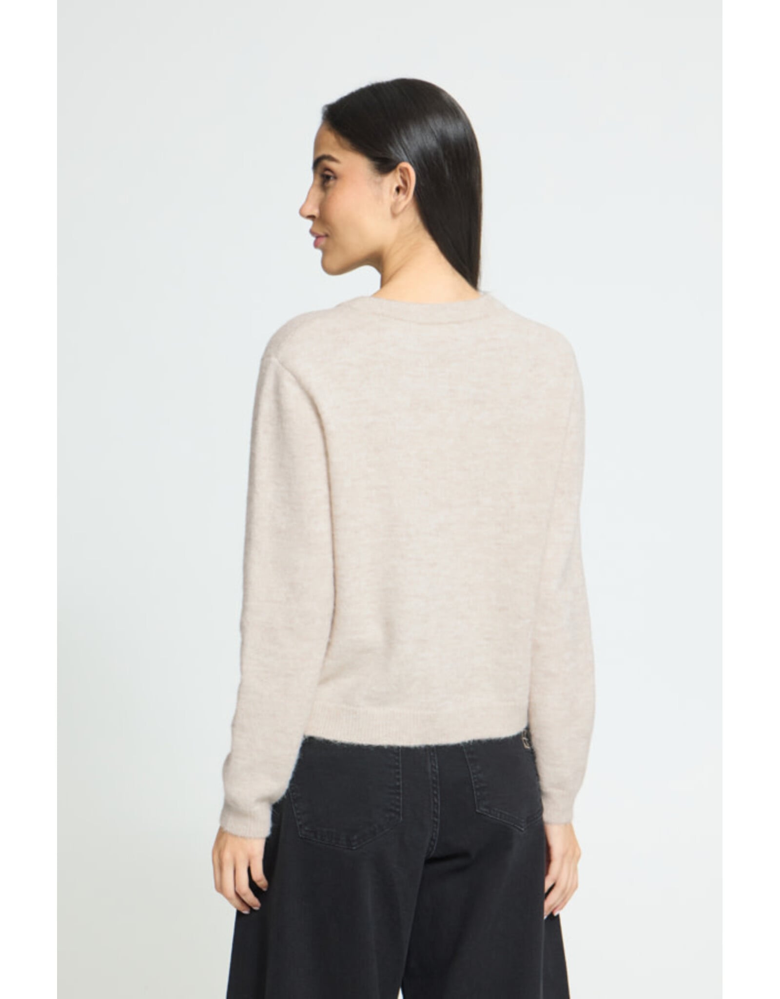 ICHI ICHI - Fantia Cardigan (Birch Melange)