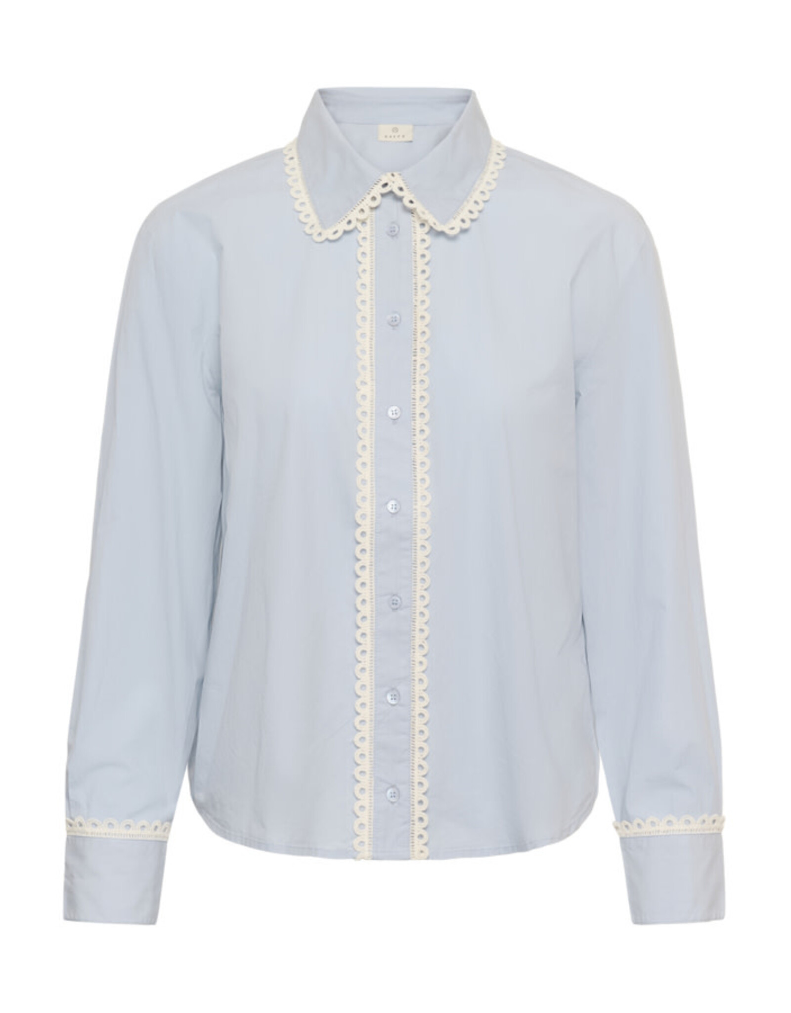 Kaffe Kaffe - Ketty Button Up Blouse (Blue Fog)