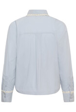 Kaffe Kaffe - Ketty Button Up Blouse (Blue Fog)