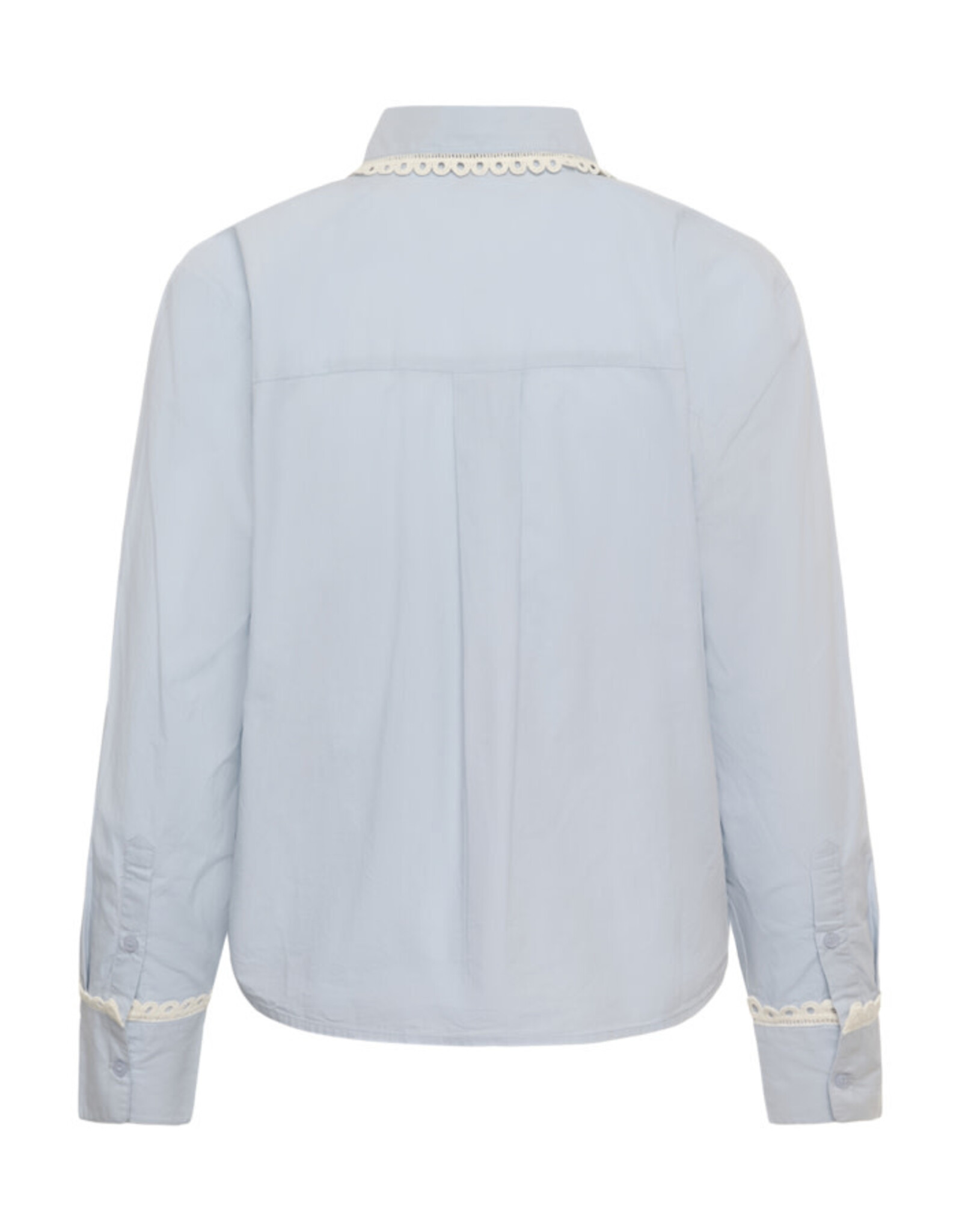 Kaffe Kaffe - Ketty Button Up Blouse (Blue Fog)
