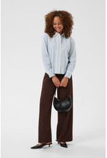 Kaffe Kaffe - Ketty Button Up Blouse (Blue Fog)