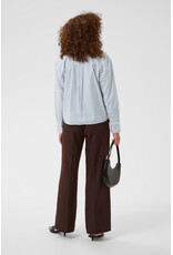 Kaffe Kaffe - Ketty Button Up Blouse (Blue Fog)