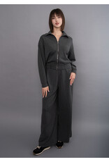 RD Style RD Style - Caressa Striped Soft Knit Wide Leg Pant (Charcoal)