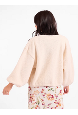 Sadie & Sage Sadie & Sage - Marley Dolman Sleeveless Cardigan (Ivory)