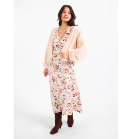 Sadie & Sage Sadie & Sage - Marley Dolman Sleeveless Cardigan (Ivory)