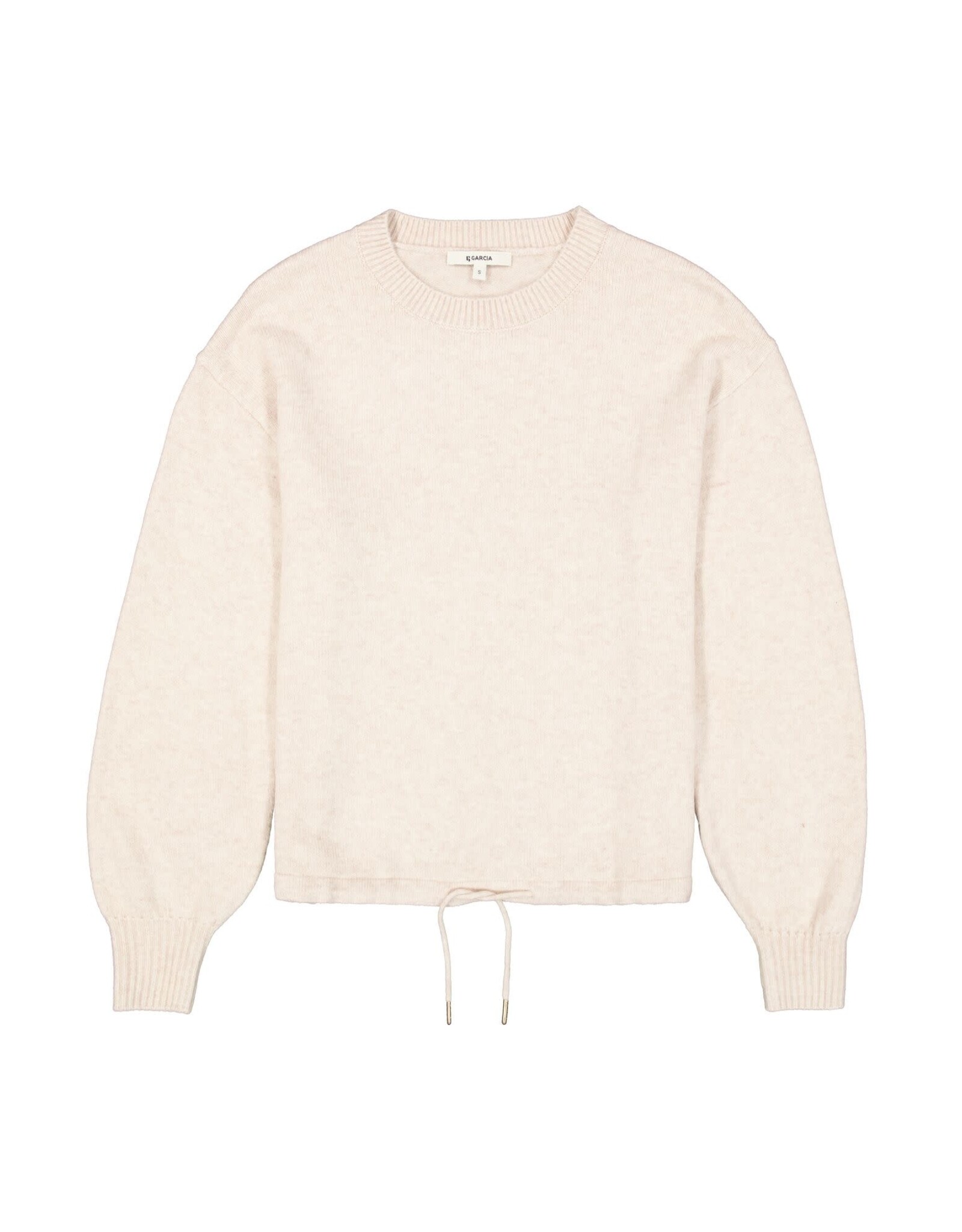 Garcia Garcia - Sweater with Waist Tie (Sand Melee)
