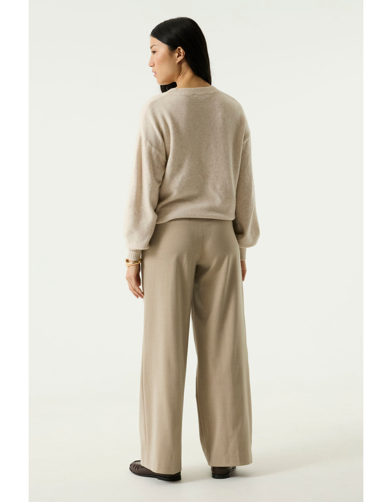 Garcia Garcia - Sweater with Waist Tie (Sand Melee)