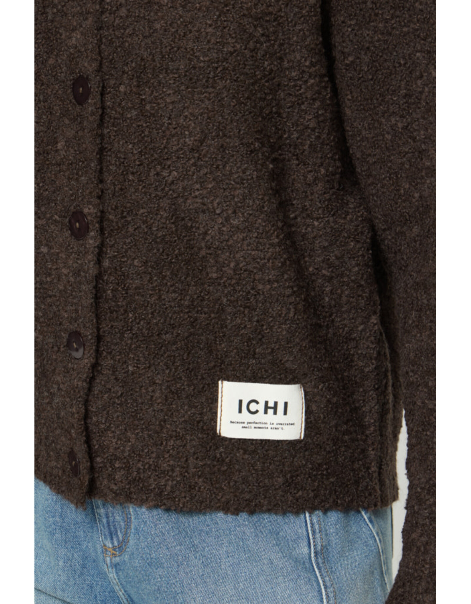 ICHI ICHI - Sarisa Cardigan (Coffee Bean)