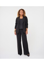 EsQualo EsQualo - 3/4 Sleeve Blazer (Black)