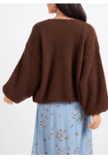 Sadie & Sage Sadie & Sage - Marley Dolman Sleeve Cardigan (Dark Brown)