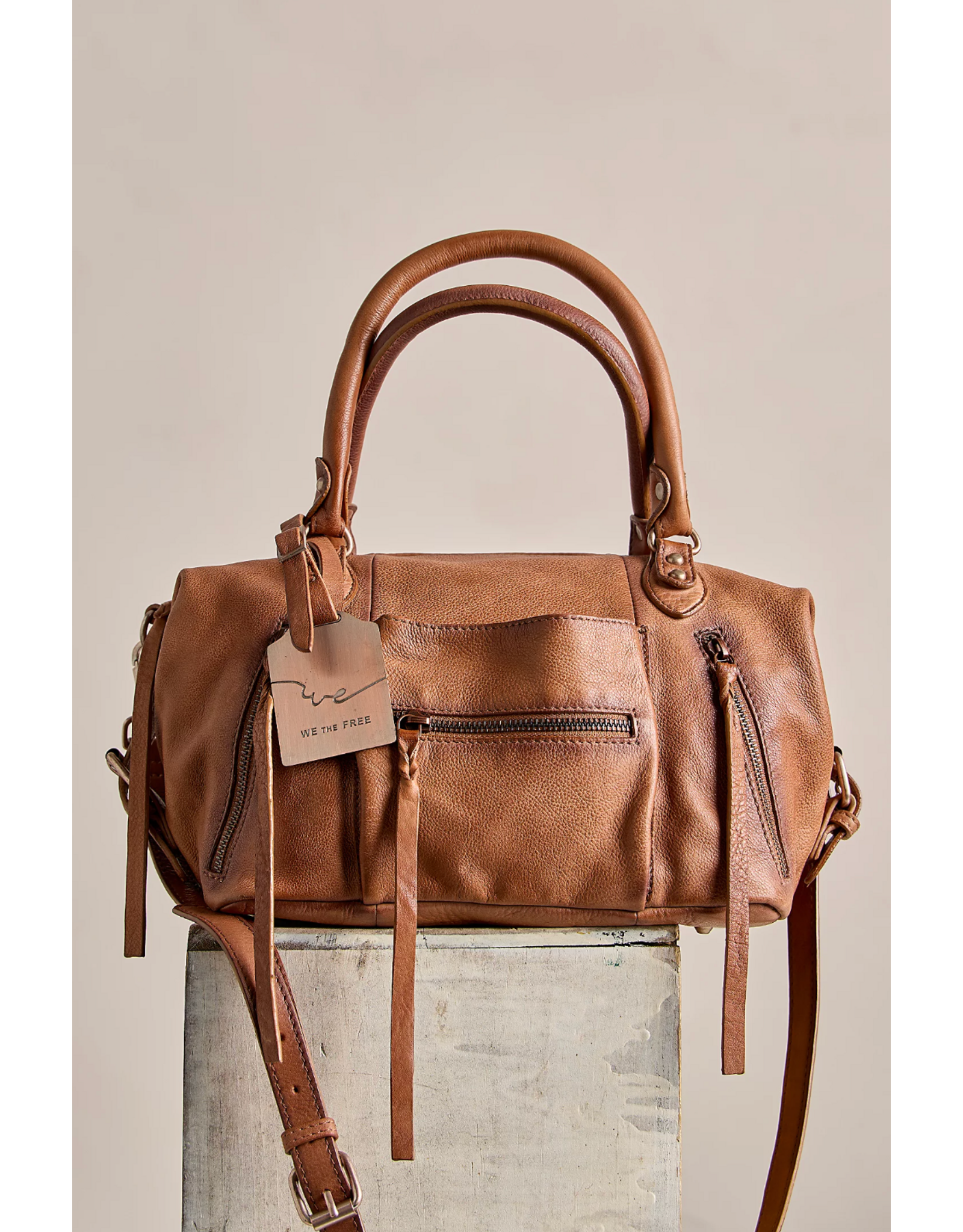 Free people Free People -  We The Free Baby Emerson Tote Bag (Saddle)